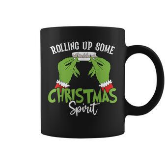Rolling Up Some Christmas Spirit Christmas Tree Cakes Snack Coffee Mug - Monsterry
