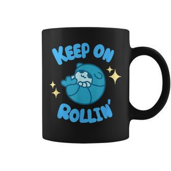 Roly Poly Pill Bug Keep Rollin' Coffee Mug | Mazezy