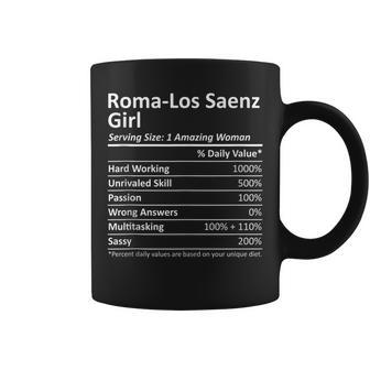 Roma-Los Saenz Girl Tx Texas City Home Roots Usa Coffee Mug | Mazezy