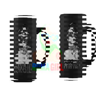 Roma Traveller Girl Romani Flag Proud Womens Coffee Mug | Mazezy