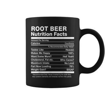 Root Beer Nutrition Facts Funny Graphic Beer Funny Gifts Coffee Mug | Mazezy
