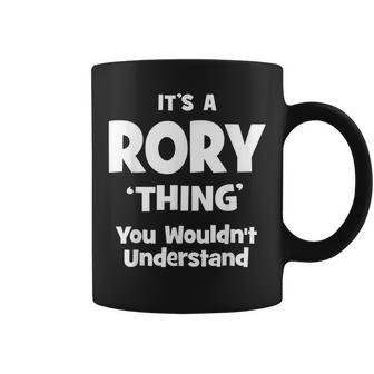 Rory Thing Name Family Reunion Funny Family Reunion Funny Designs Funny Gifts Coffee Mug | Mazezy