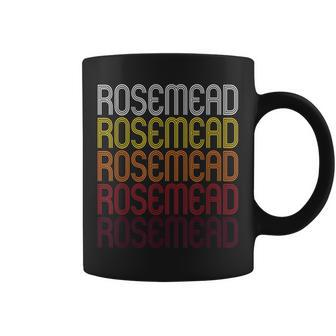 Rosemead Ca Vintage Style California Coffee Mug | Mazezy