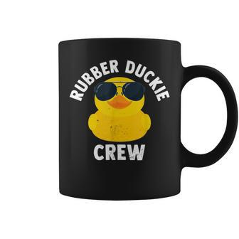 Rubber Duckie Crew Funny Rubber Duck Coffee Mug | Mazezy