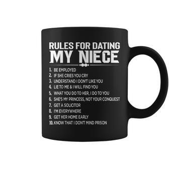 Rules Dating My Niece Overprotective Uncle Protective Coffee Mug | Mazezy