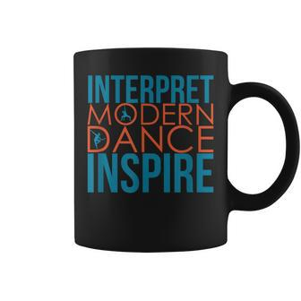 S For Dancers Modern Dance And Dancing Coffee Mug | Mazezy