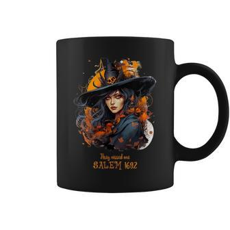 Salem 1692 You Missed One Witch Coffee Mug - Thegiftio UK