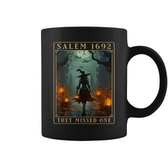 Salem 1692 They Missed One Halloween Witch Trials Coffee Mug - Seseable