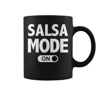 Salsa Dance Dancing Mode On Coffee Mug | Mazezy