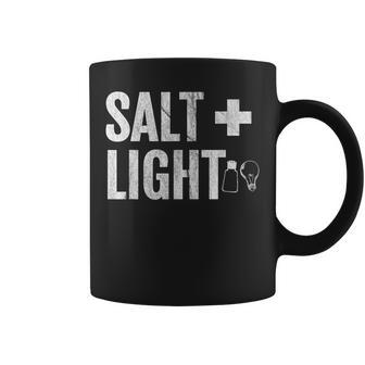 Salt & Light Matt 513-16 Bible Verse Christian Coffee Mug | Mazezy