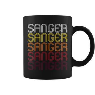 Sanger Ca Vintage Style California Coffee Mug | Mazezy