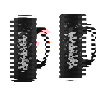 Santa Hat Snowman For Xmas Pickleball Christmas Coffee Mug - Thegiftio