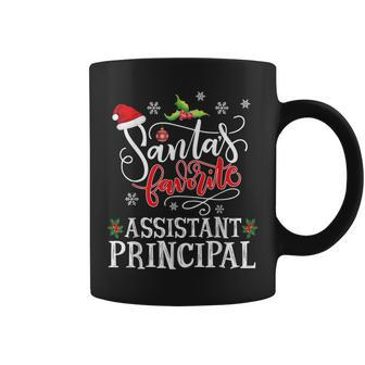 Santa's Favorite Assistant Principal Christmas Party Xmas Coffee Mug - Monsterry