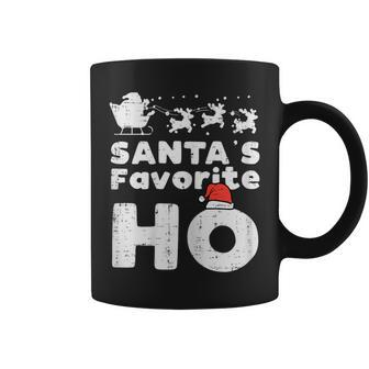 Santas Favorite Naughty Christmas Xmas Adult Women Coffee Mug - Monsterry UK