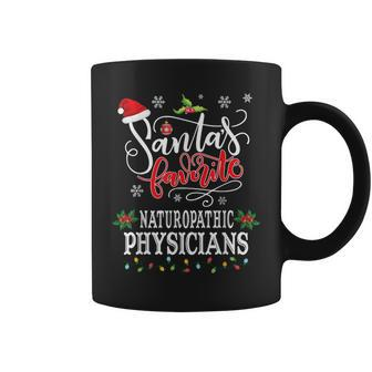 Santa's Favorite Naturopathic Physicians Christmas Party Coffee Mug | Mazezy AU
