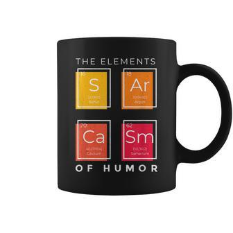 Sarcasm Elements Of Humor S Ar Ca Sm Periodic Table Meme Coffee Mug | Mazezy