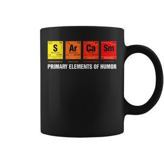 Sarcasm Primary Elements Of Humor Science S Ar Ca Sm Coffee Mug | Mazezy