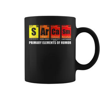 Sarcasm S Ar Ca Sm Primary Elements Of Humour Coffee Mug | Mazezy