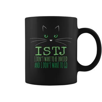 Sarcastic Introvert Cat Lover Snarky Cat Lady Meme Istj Coffee Mug | Mazezy