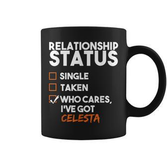 Sarcastic For Valentines I've Got Celesta Coffee Mug | Mazezy DE