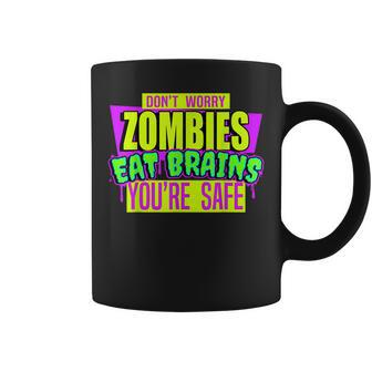 Sarcastic Zombie Joke 80S Horror Graphic Humor Sarcasm Sarcasm Coffee Mug | Mazezy