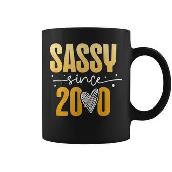 Sassy Since 2000 Decade 2000S Era Millenium Vintage Coffee Mug - Seseable
