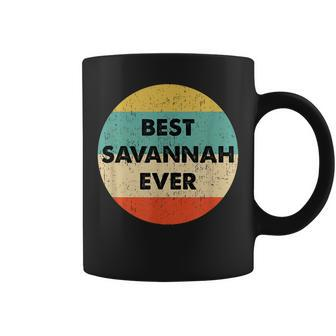 Savannah Name Gift Coffee Mug | Mazezy