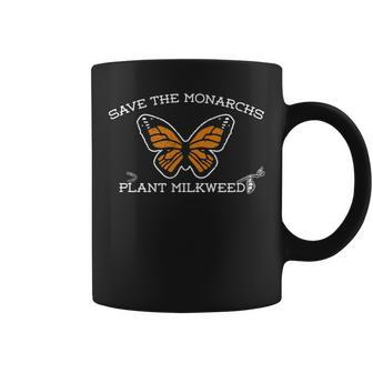 Save The Monarchs Pun Butterfly Etymologist Coffee Mug | Mazezy UK