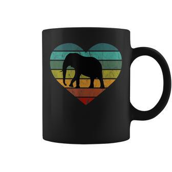 Save Serengeti Safari Kenya Africa Heart I Love Elephants Coffee Mug | Mazezy CA