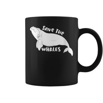 Save The Whales North Atlantic Right Whale Coffee Mug | Mazezy