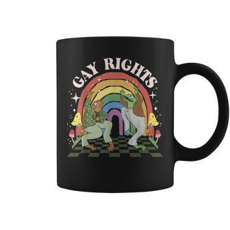 Say Gay Frog & Toad Say Gay Rights Lgbt Pride Ally Lesbian Coffee Mug | Mazezy