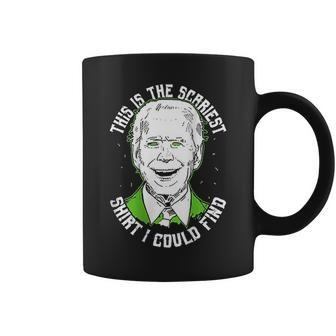 This Is The Scariest I Could Find Biden Zombie Back Coffee Mug - Seseable