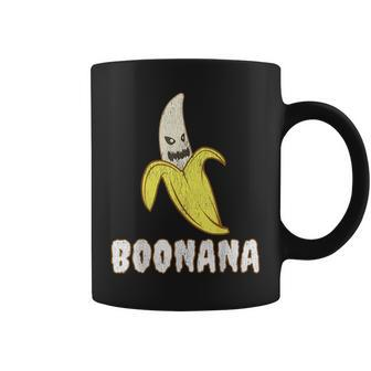 Scary Banana Funny Boonana Halloween Veggie Costume Pun Joke Coffee Mug | Mazezy