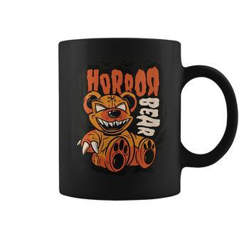 Scary Horror Bear Teddy Toy Halloween Spooky Costume Coffee Mug | Mazezy