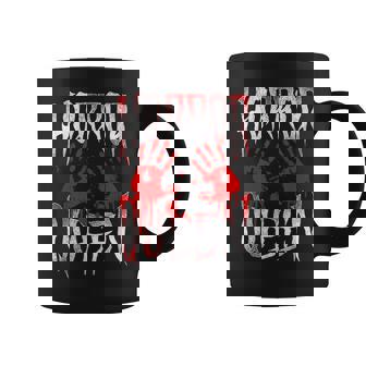 Scary Horror Movie Blood Hand Queen Scary Coffee Mug | Mazezy