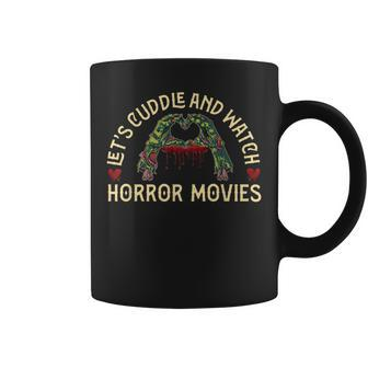 Scary Horror Movie Zombie Let's Cuddle Scary Coffee Mug | Mazezy