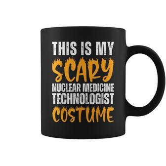 Scary Nuclear Medicine Technologist Costume Halloween Coffee Mug | Mazezy