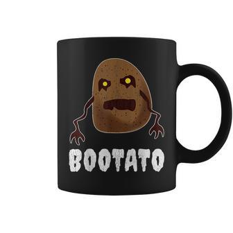 Scary Potato Funny Bootato Halloween Costume Veggie Pun Joke Coffee Mug | Mazezy