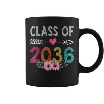 Back To School Class Of 2036 Grow With Me Heart Arrows Coffee Mug - Seseable