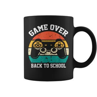 Back To School Game Over Teacher Student Video Game Coffee Mug - Seseable