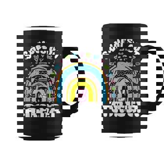 Schools Out Forever Rainbow Teacher Retirement Teacher Life Coffee Mug | Mazezy
