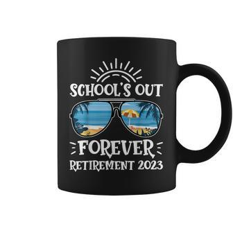 Schools Out Forever Retirement Class Of 2023 Teacher Summer Coffee Mug