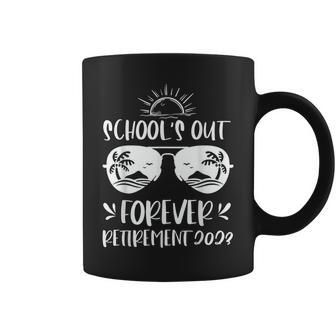 Schools Out Forever Retirement Teacher Retired 2023 Coffee Mug | Mazezy