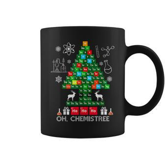 Science Christmas Oh Chemist Tree Chemistree Chemistry Coffee Mug | Mazezy
