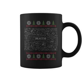 Science Math Ugly Sweater Christmas Coffee Mug | Mazezy