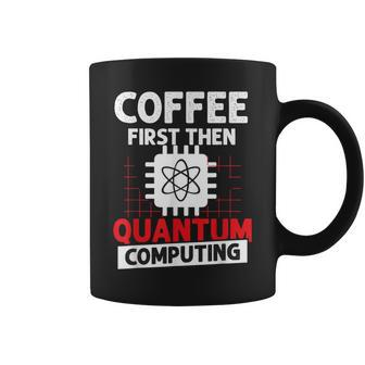 Science Physics Teacher Quantum Computing Physicist Coffee Mug | Mazezy