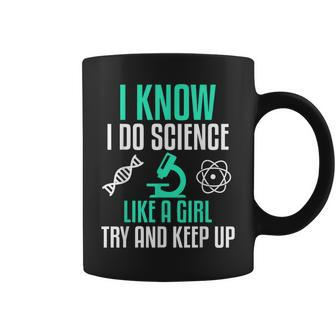 Science Stem Girl Biology Pharmacy Tech Coffee Mug | Mazezy DE
