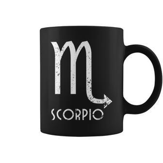 Scorpio Zodiac Sign October November Birthday Coffee Mug | Mazezy