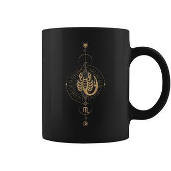 Scorpio Zodiac Sign Symbol Cosmic Cool Astrology Lover Coffee Mug | Mazezy CA