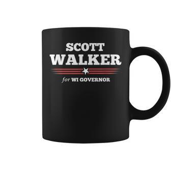 Scott Walker For Wisconsin Governor Campaign Coffee Mug | Mazezy